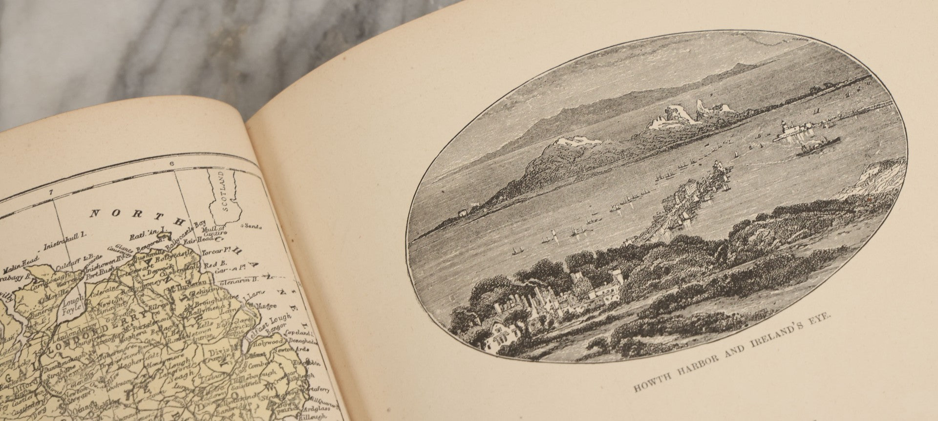 Lot 060 - "Ireland Illustrated With Pen And Pencil" Antique Book By Richard Lovett, Hurst & Company, Publishers New York, 1891