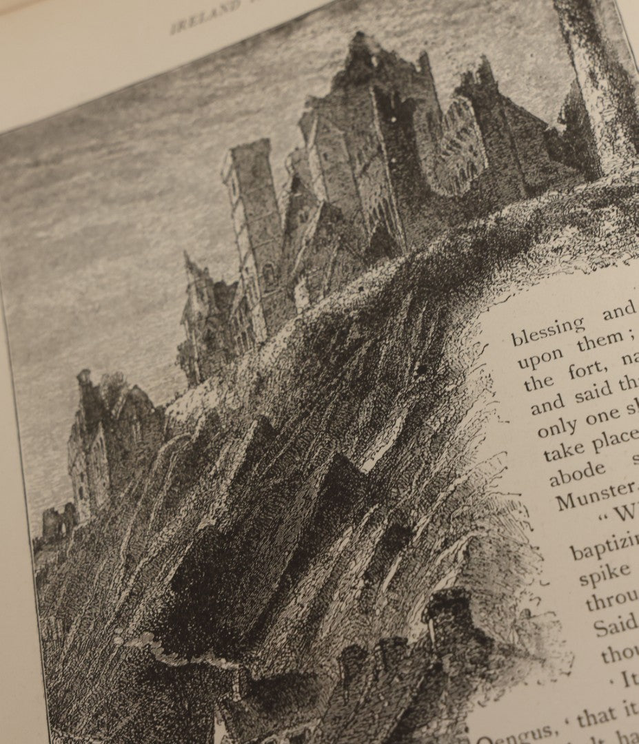 Lot 060 - "Ireland Illustrated With Pen And Pencil" Antique Book By Richard Lovett, Hurst & Company, Publishers New York, 1891