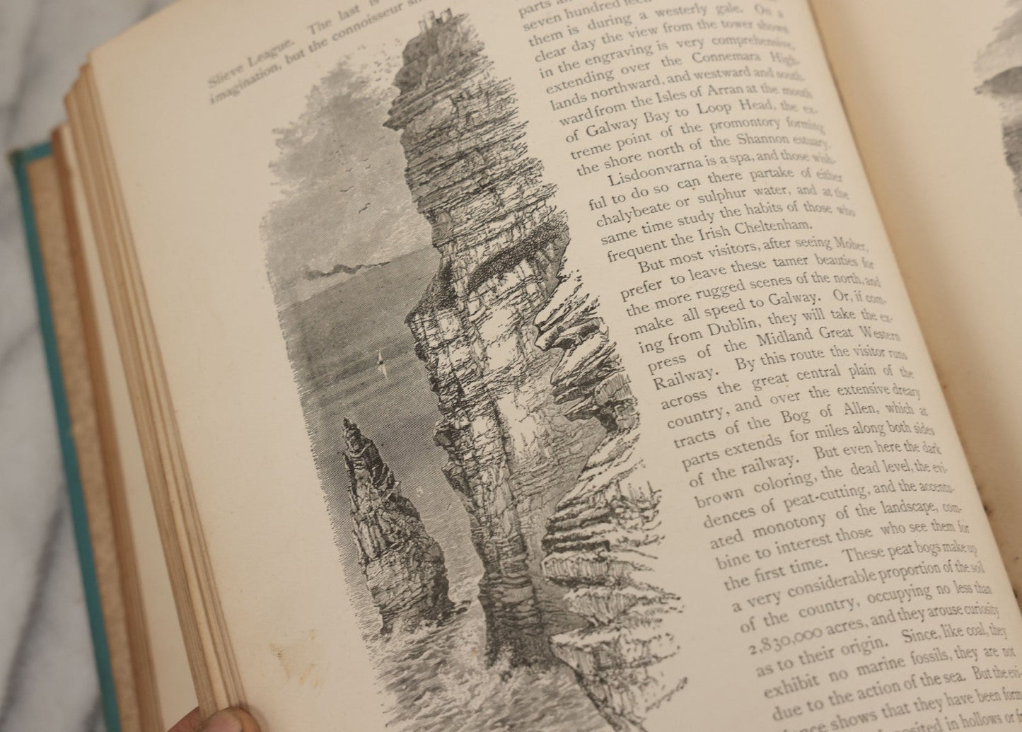 Lot 060 - "Ireland Illustrated With Pen And Pencil" Antique Book By Richard Lovett, Hurst & Company, Publishers New York, 1891