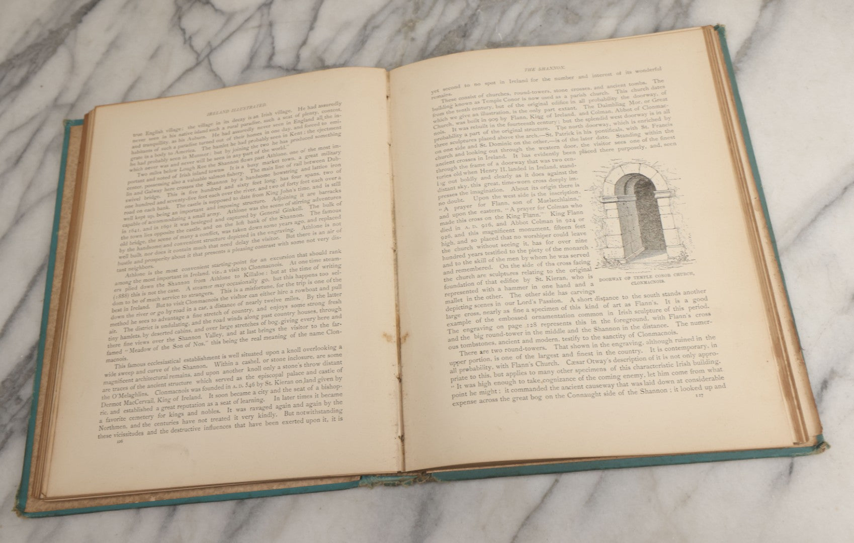 Lot 060 - "Ireland Illustrated With Pen And Pencil" Antique Book By Richard Lovett, Hurst & Company, Publishers New York, 1891