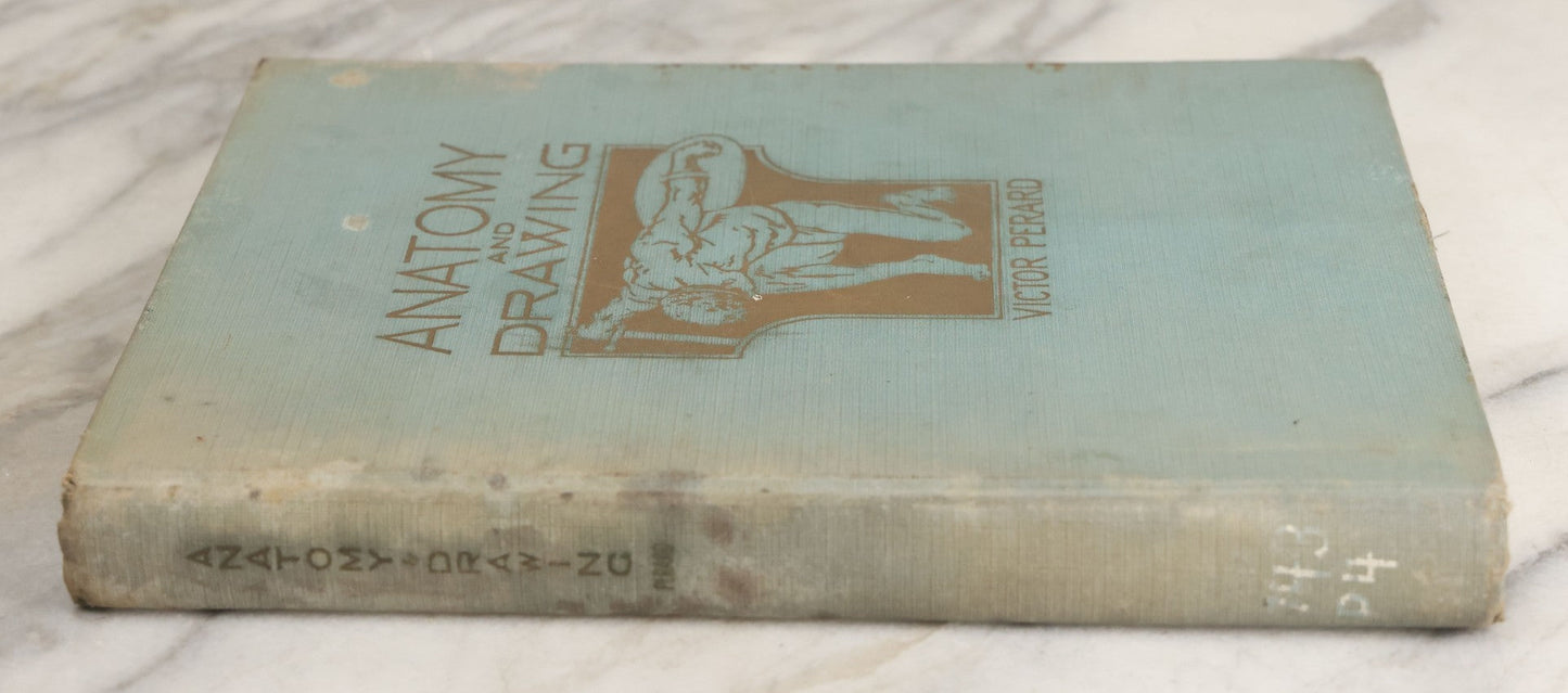 Lot 061 - "Anatomy And Drawing" Vintage Book By Victor Perard With Over One Thousand Illustrations Published By The Author, Third Edition, Fourth Printing, 1940