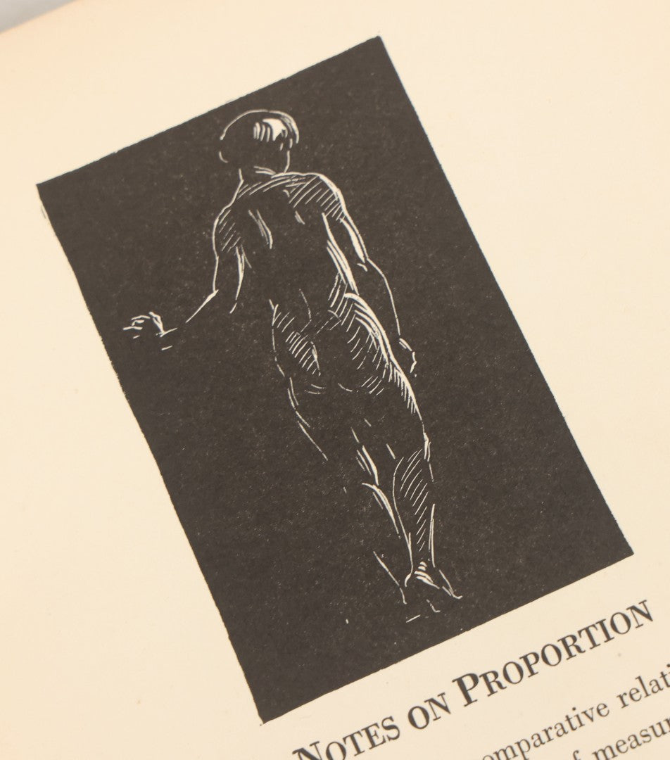 Lot 061 - "Anatomy And Drawing" Vintage Book By Victor Perard With Over One Thousand Illustrations Published By The Author, Third Edition, Fourth Printing, 1940
