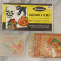 Lot 073 - Grouping Of Vintage Decorative Halloween Seals Including Dennison No. 8915 Booklet, Others