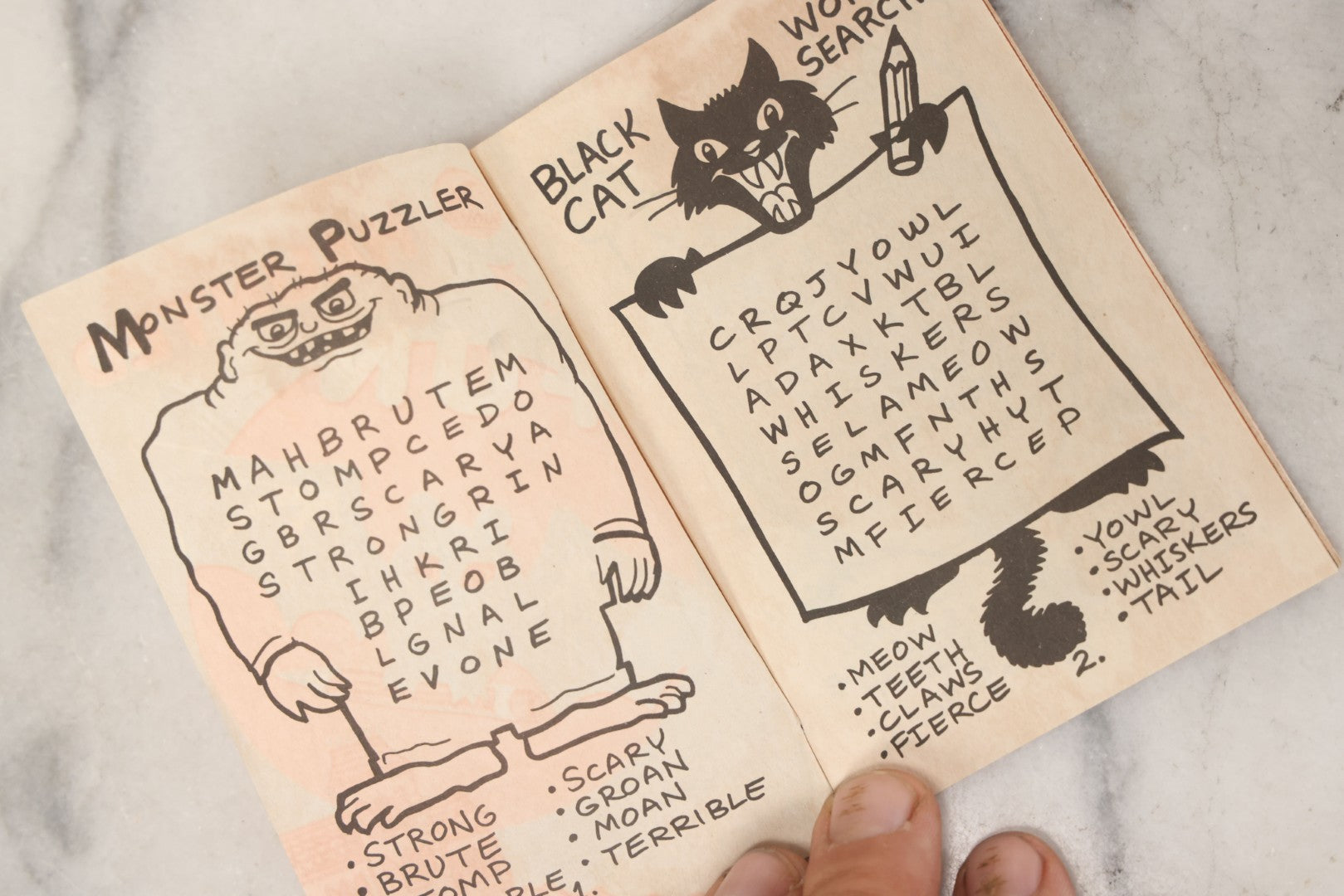 Lot 079 - Grouping Of Six Halloween Themed Children's Activity Coloring Booklets Including Three "Mystery Mazes" With Witch Cover And Three "Haunted Fun" With Bat Cover, Copyright 1992, Sun Hill Industries Inc., Stamford, Conn., Stock No. B648 And B649