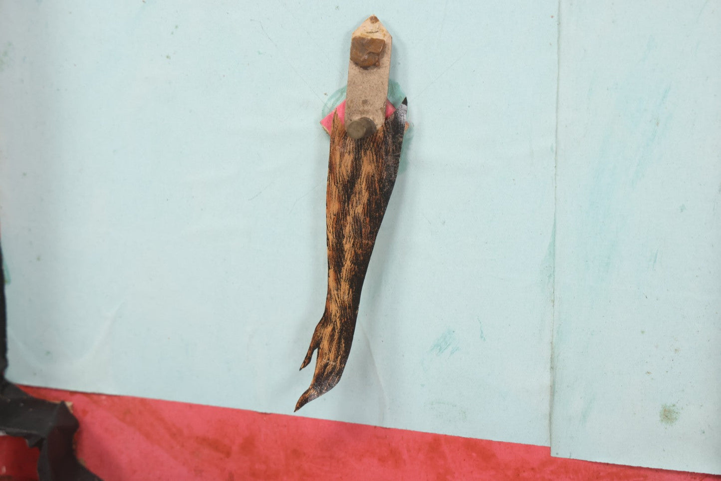 Lot 002 - Antique French Magnetic Board Game "Les Jockos Singes Savants: Jeu Magnétique" ("The Learned Monkeys") C.1895, Lithographed Box Art By Léon Charles Ludovic, Incomplete, Worn