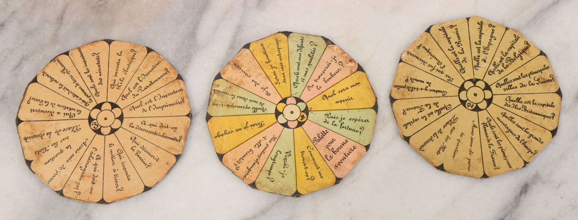 Lot 002 - Antique French Magnetic Board Game "Les Jockos Singes Savants: Jeu Magnétique" ("The Learned Monkeys") C.1895, Lithographed Box Art By Léon Charles Ludovic, Incomplete, Worn