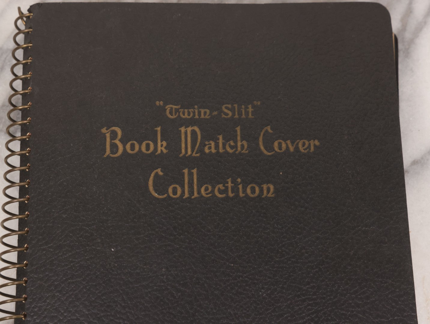 Lot 009 - Vintage Matchbook Cover Collection In "Twin Slit" Album With 100+ Match Book Covers Including Cocoanut Grove Nightclub, Location Of Deadly Fire In Boston, Red Devil Restaurant, New York, Many Others Clubs And Restaurants, Pinups, And More