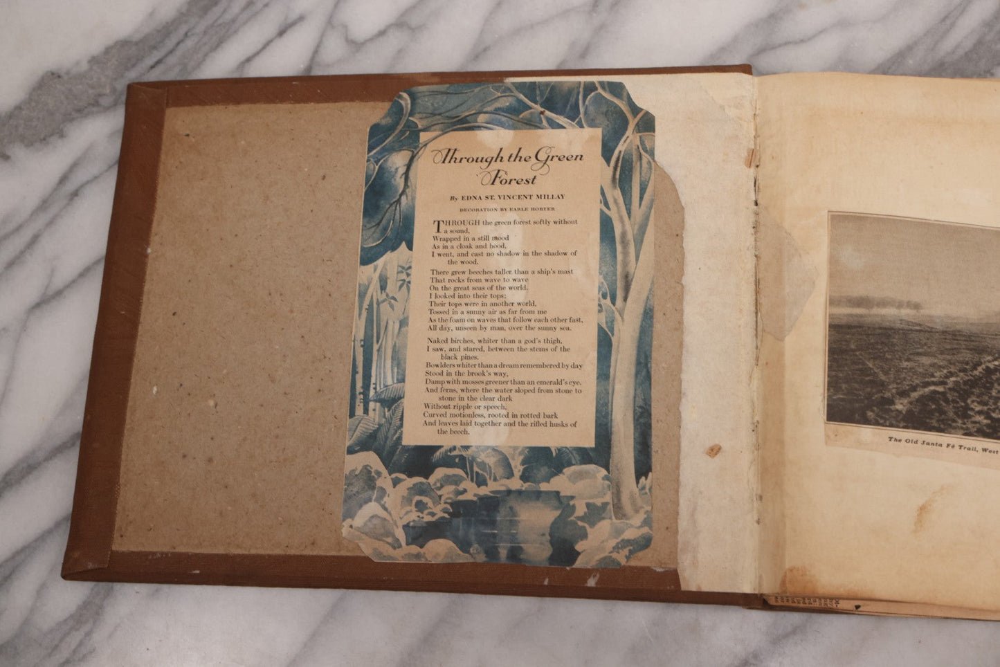 Lot 020 - Antique World War One Newspaper Clipping Scrapbook Album Documenting The End Of The War, 1918 And 1919