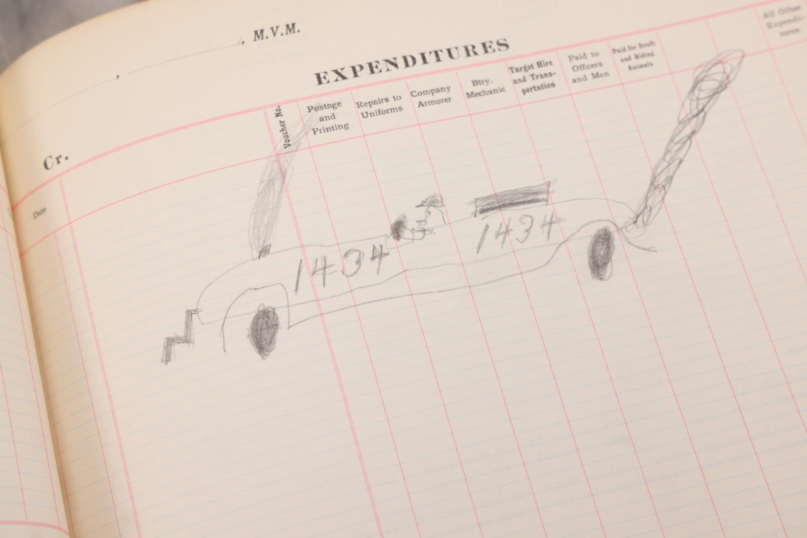 Lot 020 - Antique World War One Newspaper Clipping Scrapbook Album Documenting The End Of The War, 1918 And 1919