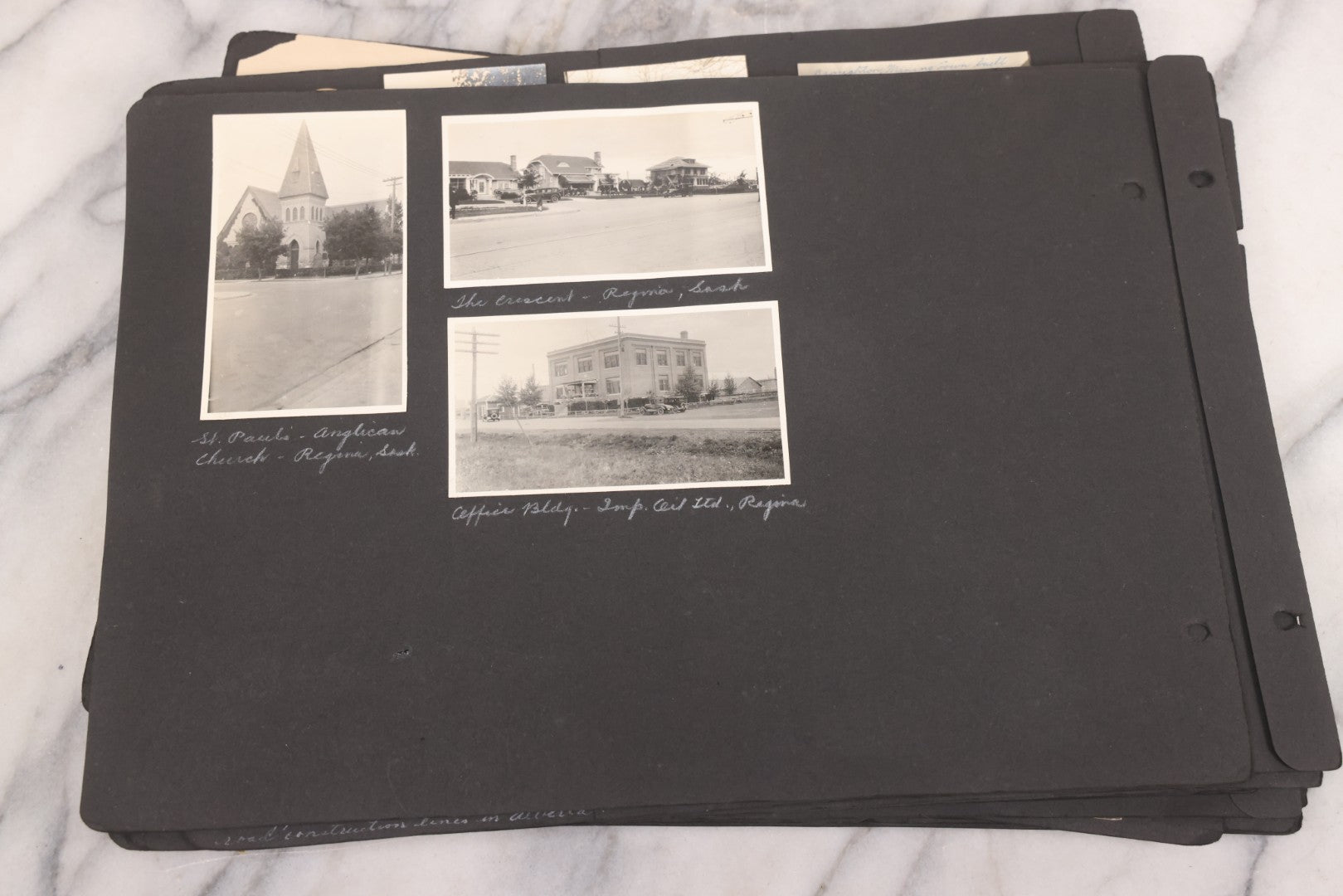 Lot 021 - Antique Snapshot Photo Album Containing 250+ Photographs Including Many Photos Of British Columbia, Railroad Accident, Bears And Bear Hunting, Animals, Cars, And Children, Circa 1905-1920, Note Pages Loose, No Covers