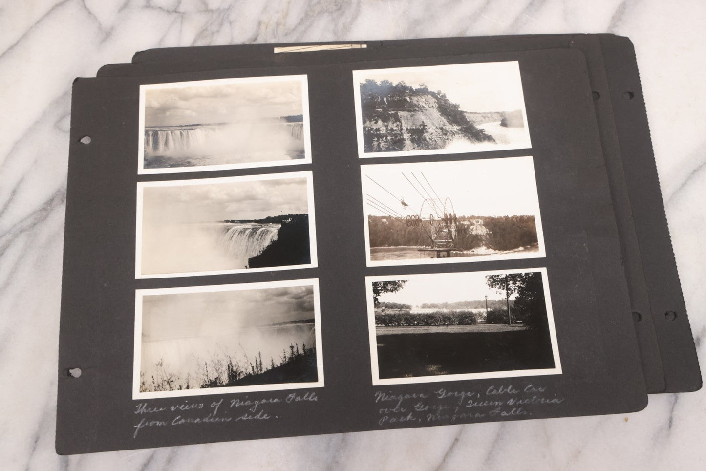 Lot 021 - Antique Snapshot Photo Album Containing 250+ Photographs Including Many Photos Of British Columbia, Railroad Accident, Bears And Bear Hunting, Animals, Cars, And Children, Circa 1905-1920, Note Pages Loose, No Covers