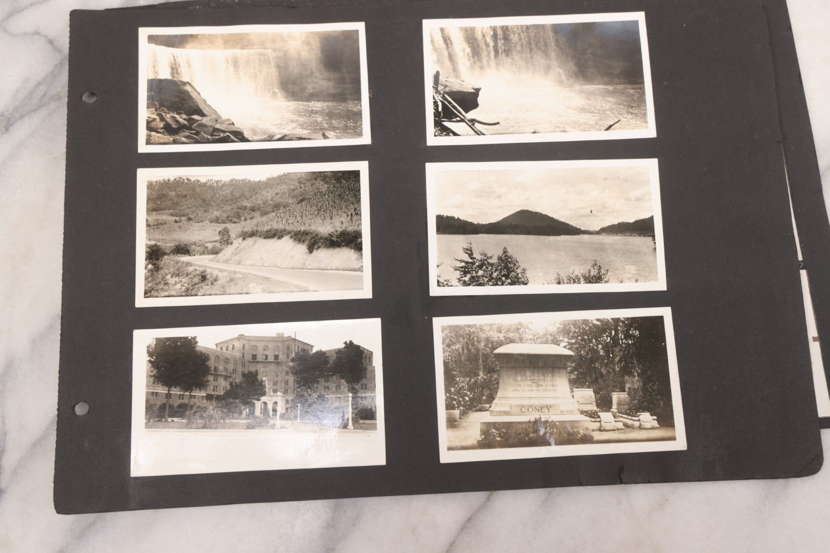 Lot 021 - Antique Snapshot Photo Album Containing 250+ Photographs Including Many Photos Of British Columbia, Railroad Accident, Bears And Bear Hunting, Animals, Cars, And Children, Circa 1905-1920, Note Pages Loose, No Covers