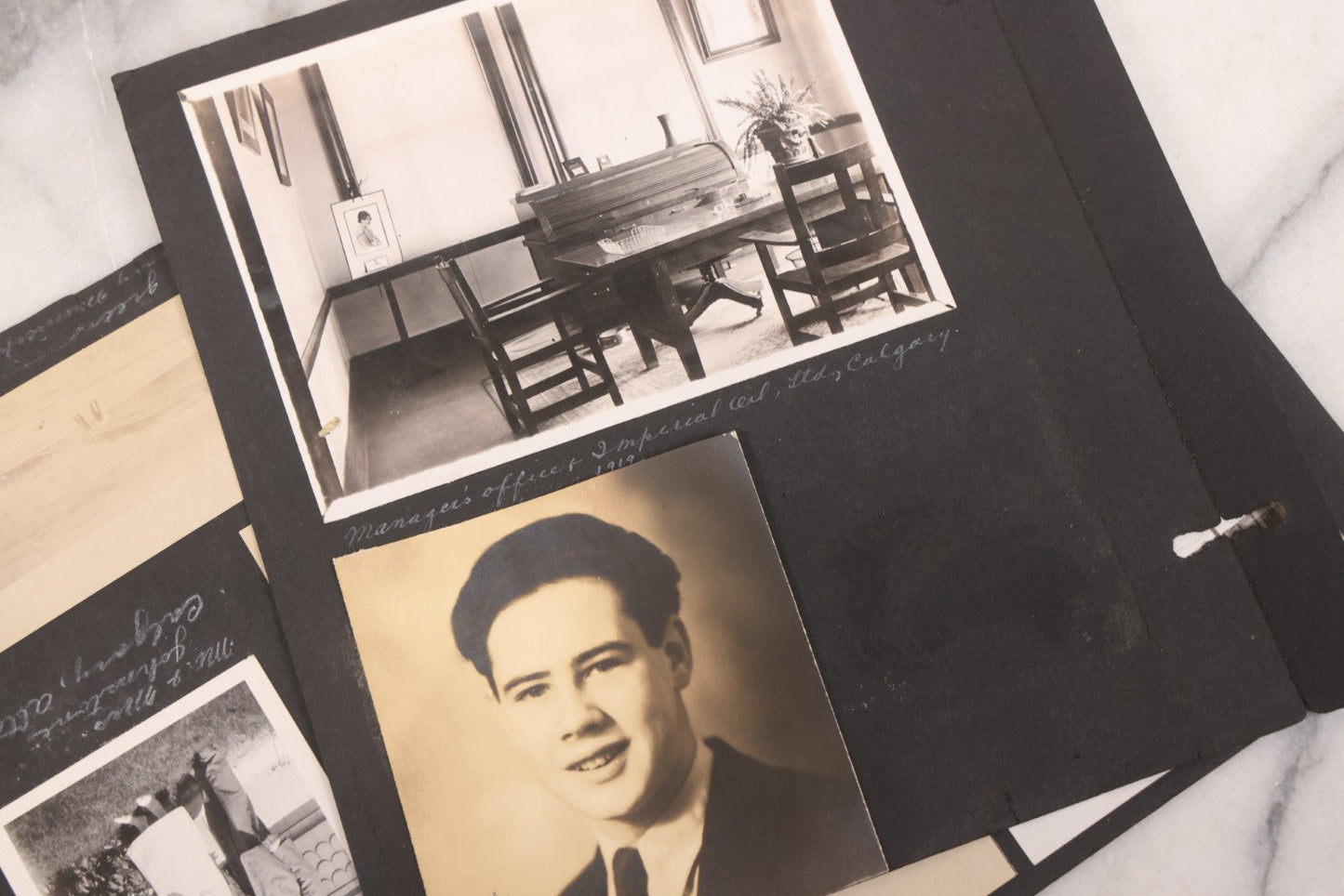 Lot 021 - Antique Snapshot Photo Album Containing 250+ Photographs Including Many Photos Of British Columbia, Railroad Accident, Bears And Bear Hunting, Animals, Cars, And Children, Circa 1905-1920, Note Pages Loose, No Covers