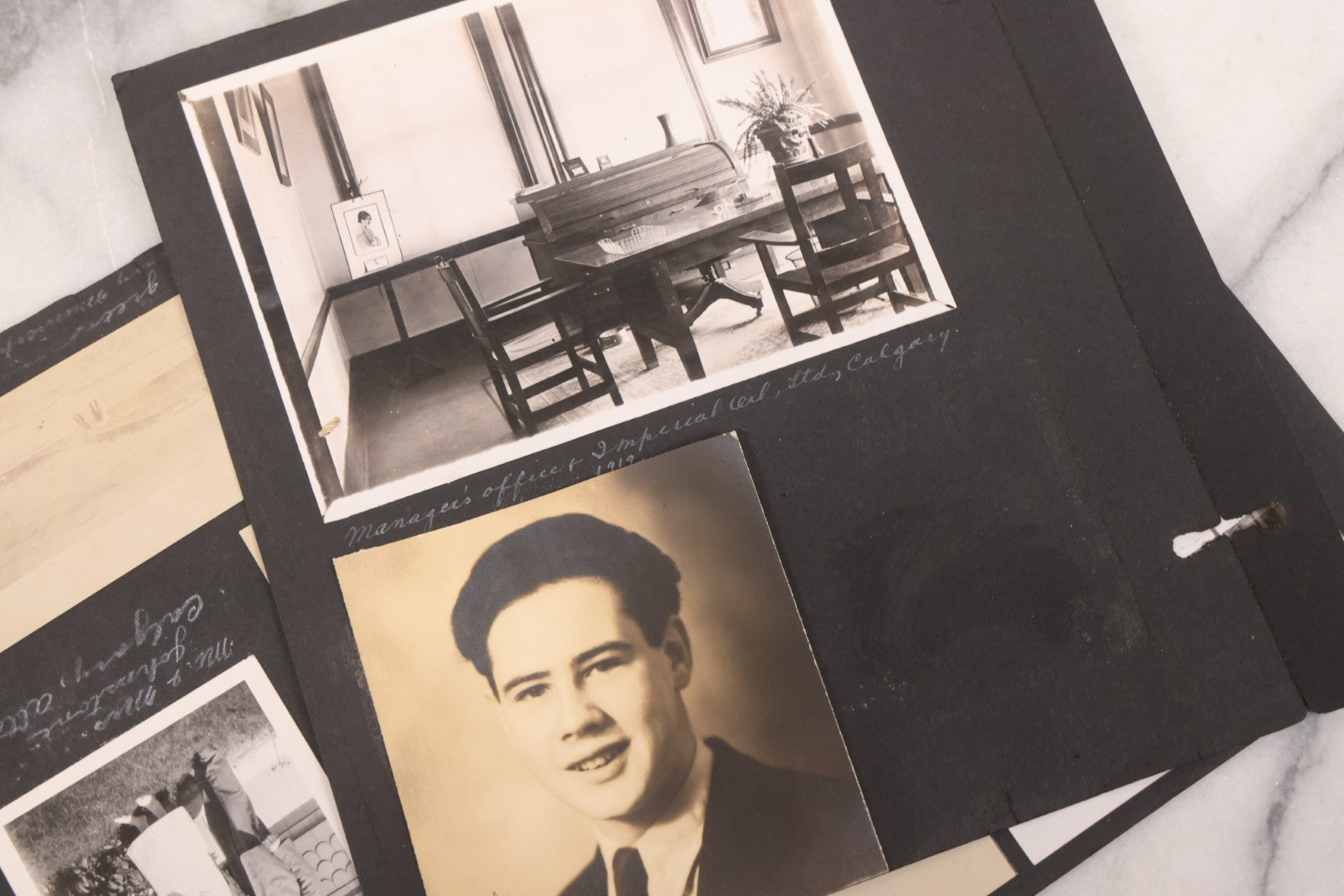 Lot 021 - Antique Snapshot Photo Album Containing 250+ Photographs Including Many Photos Of British Columbia, Railroad Accident, Bears And Bear Hunting, Animals, Cars, And Children, Circa 1905-1920, Note Pages Loose, No Covers