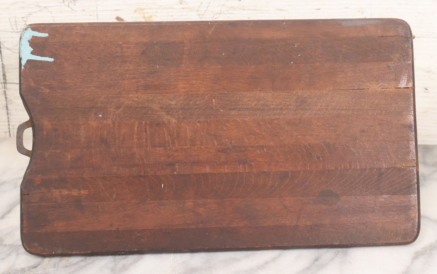 Lot 047 - Antique Wood And Iron "Y And E" Clipboard With Original Patina, Manufactured By Yawman And Erbe Mfg. Co., Rochester, New York