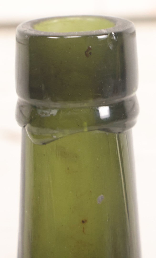 Lot 062 - Vintage Zetril Lime Fruit Syrup Green Glass Bottle With Original Paper Label, L. Rose & Co., Ltd., Lime And Fruit Growers, London And At Dominica B.W.I. (British West Indies), Bottled In London, 9-1/2" Height