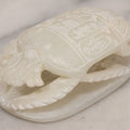 Lot 066 - Vintage Carved Soapstone Scarab Ancient Egyptian Replica Novelty, Likely Tourist / Gift Shop Item