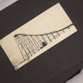 Lot 088 - Vintage Snapshot Photo Album Containing 16 Trimmed Photos Including Photos Of Giant Ski Jump And Mountain Cabin