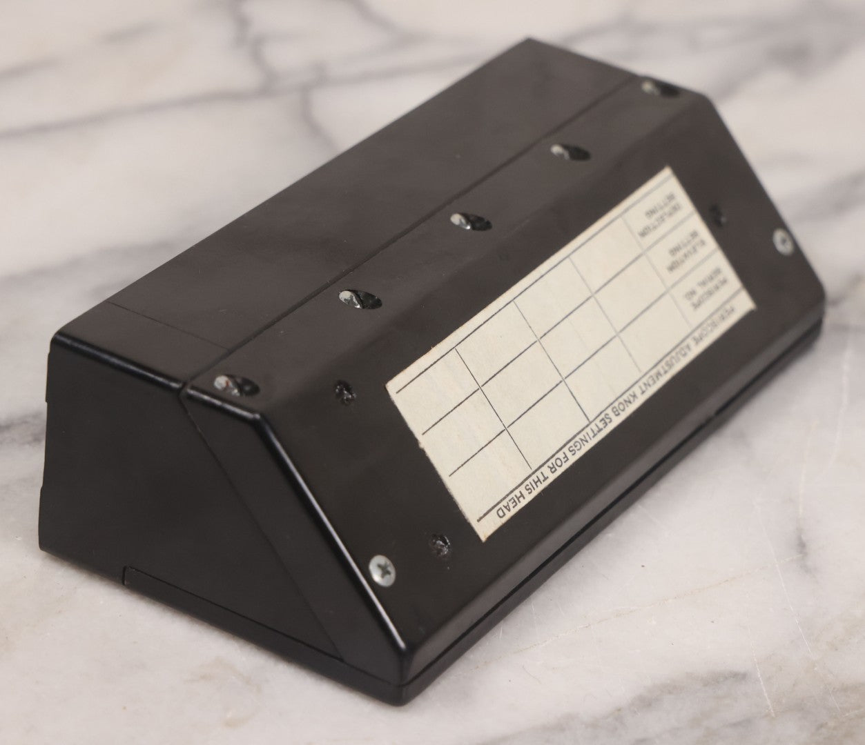 Lot 096 - Vintage Periscope Tool With Paper Label, Black Finish, Working Condition, Mirror And Glasses Undamaged, Appears To Fit Into Larger Stand