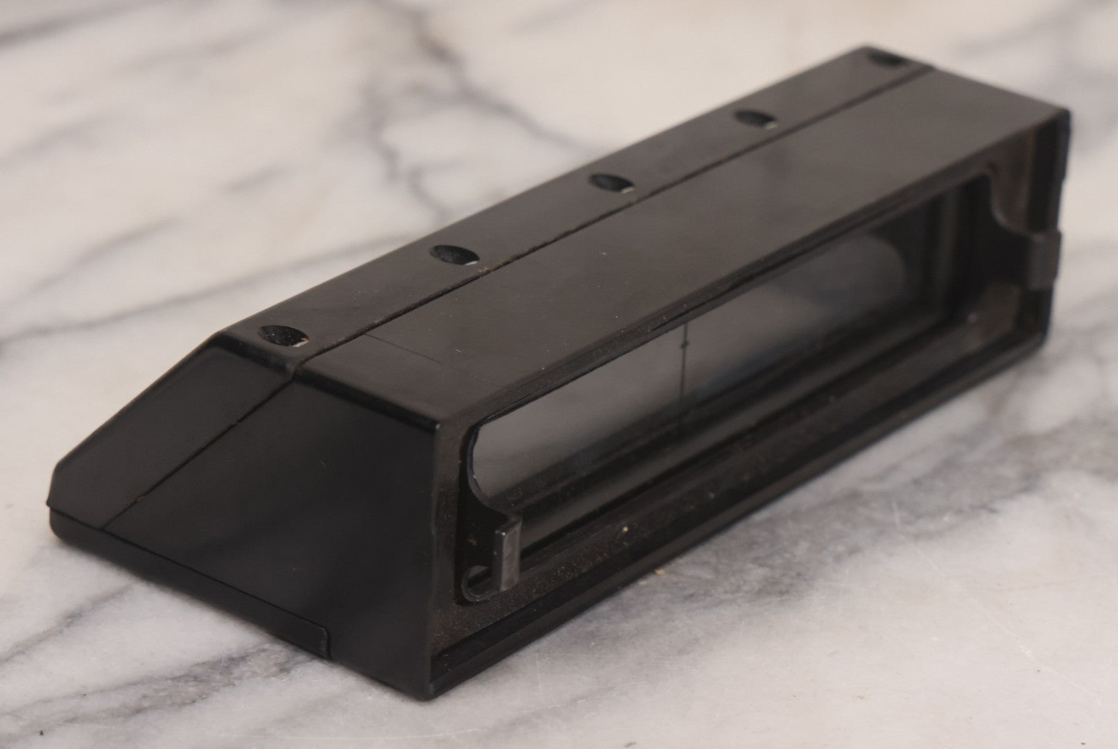 Lot 096 - Vintage Periscope Tool With Paper Label, Black Finish, Working Condition, Mirror And Glasses Undamaged, Appears To Fit Into Larger Stand