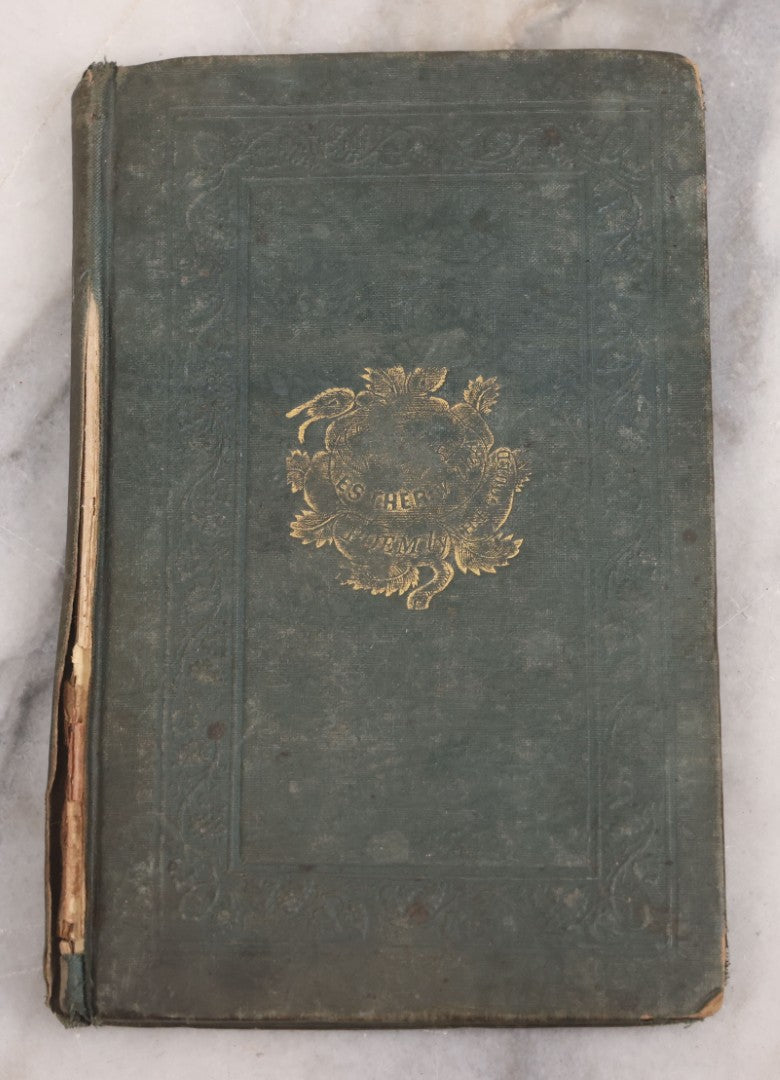 Lot 107 - "Esther: A Scripture Narrative By A Lady Together With The Original Poem" Antique Religious Book By Miss H.F. Gould (Hannah Flagg Gould), D. Appleton & Co., Publishers, New York, 1835