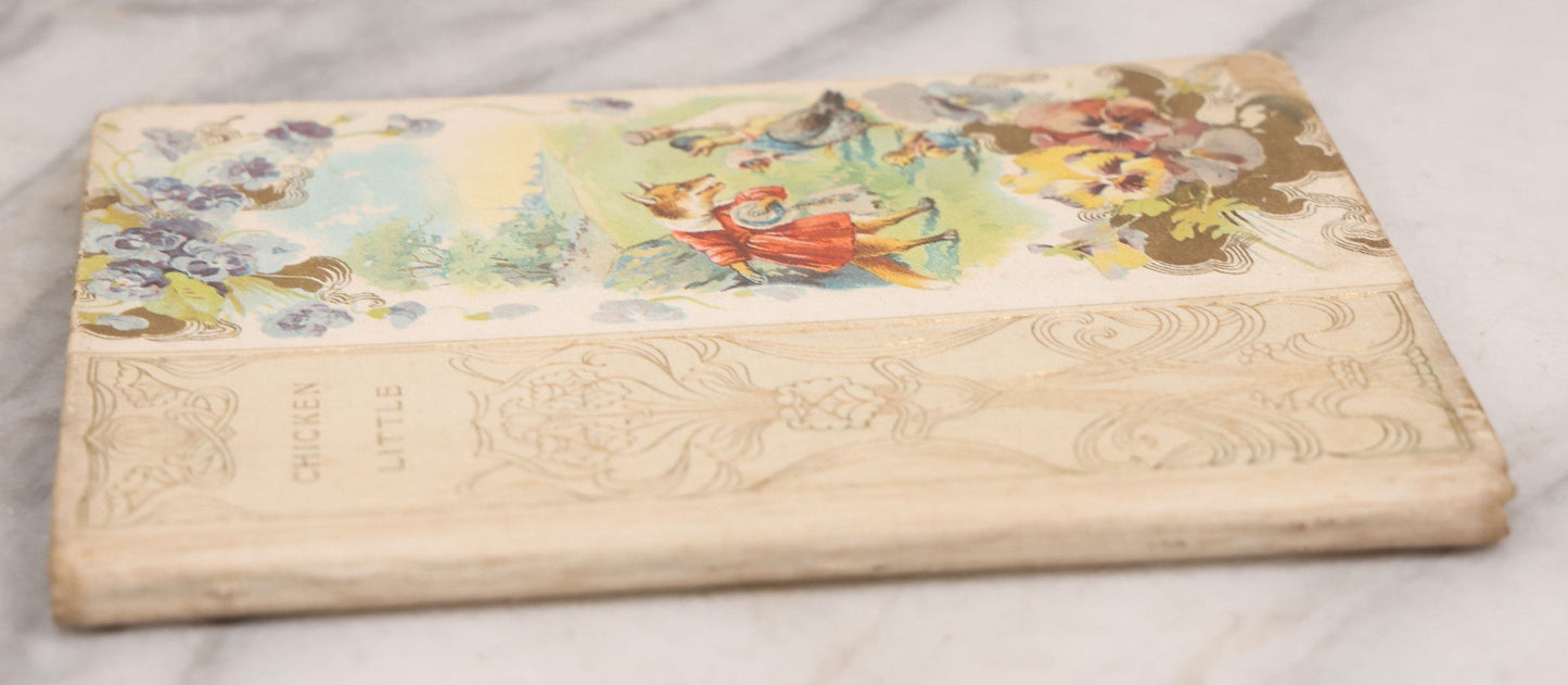 Lot 112 - "Chicken Little" Antique Children's Book From The Altemus' Banbury Cross Series With 47 Illustrations, With "The Story Of Whittington And His Cat," Gold Embossed And Illustrated Front Cover, Henry Altemus Company, Publishers, Philadelphia, 1904