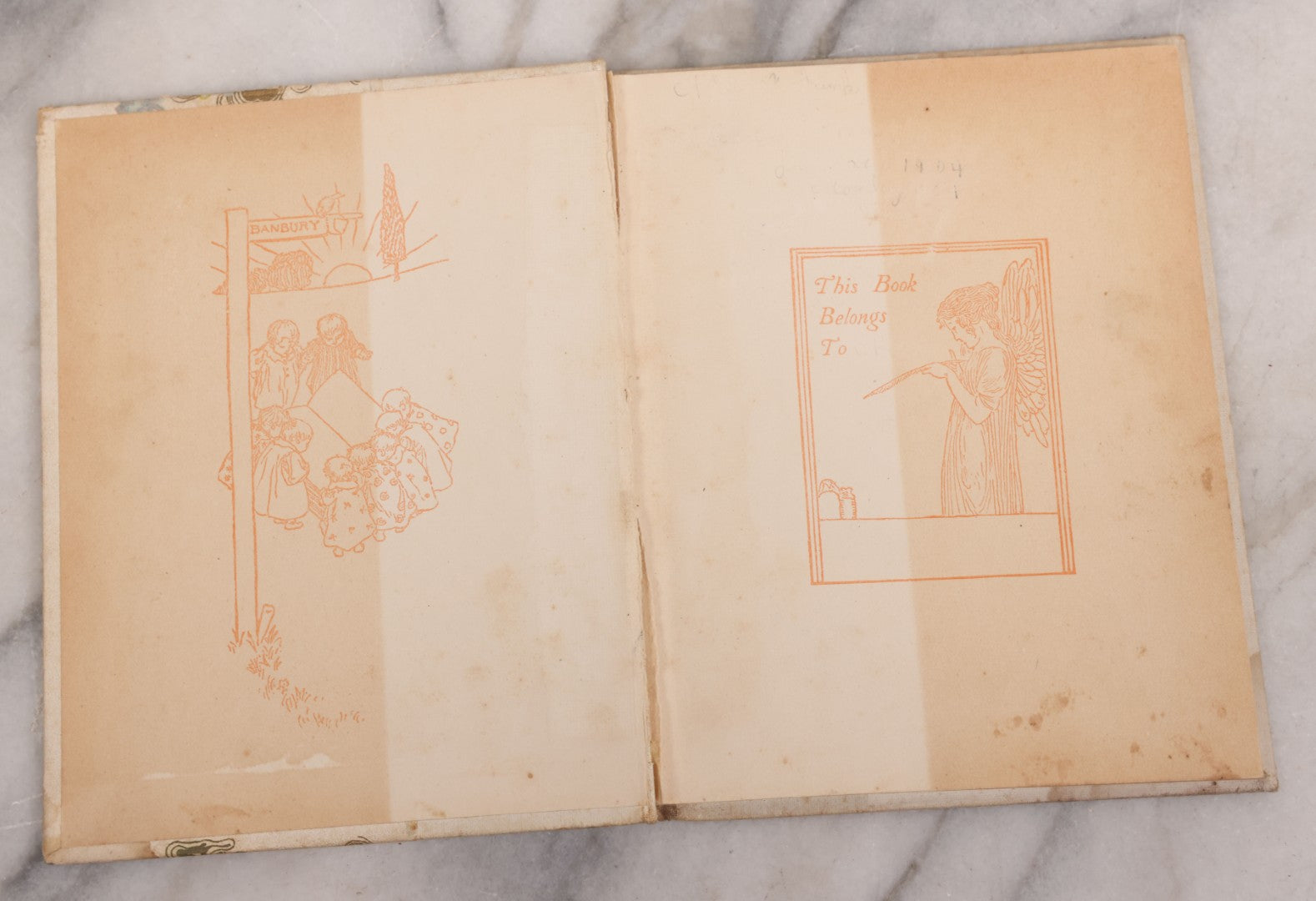 Lot 112 - "Chicken Little" Antique Children's Book From The Altemus' Banbury Cross Series With 47 Illustrations, With "The Story Of Whittington And His Cat," Gold Embossed And Illustrated Front Cover, Henry Altemus Company, Publishers, Philadelphia, 1904