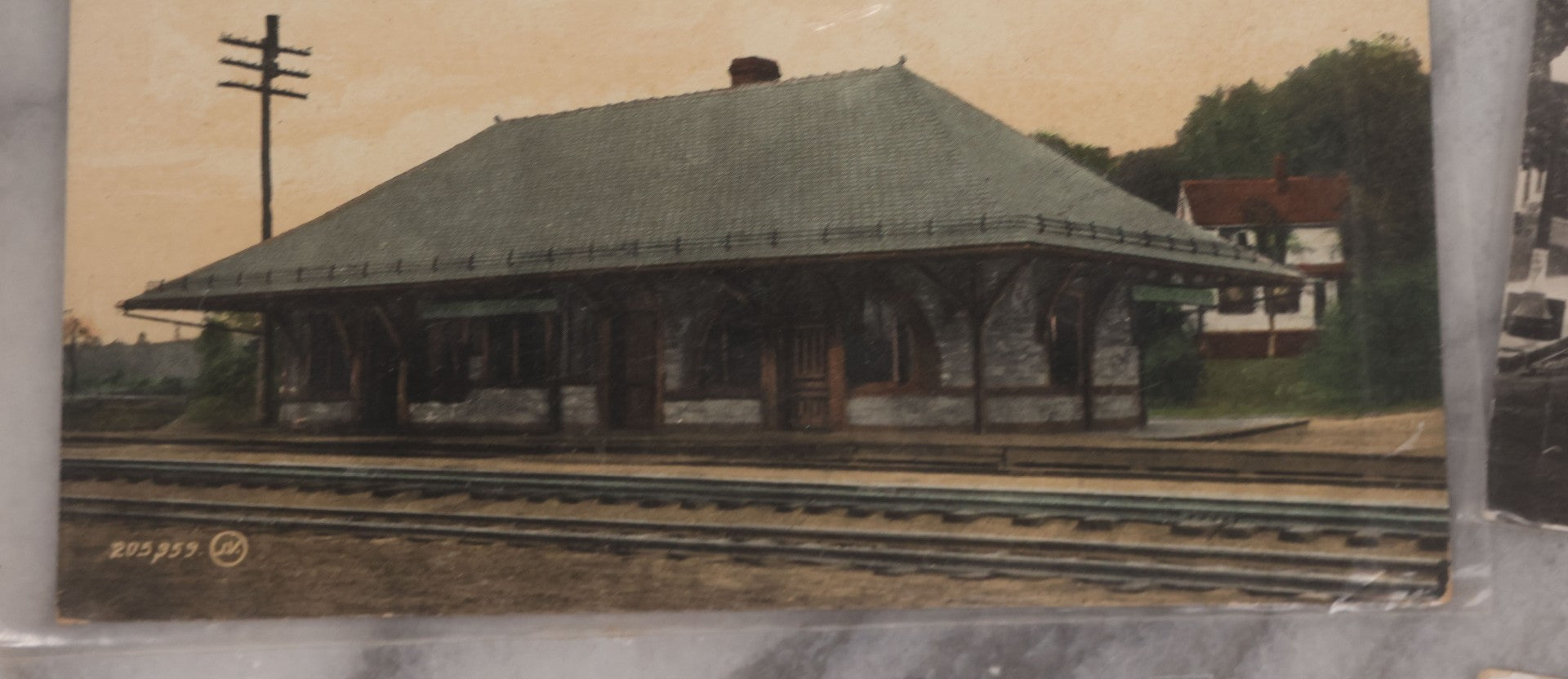 Lot 125 - Grouping Of Thirteen Mixed Miscellaneous Postcards Including R.P.P.C. Of Logging Train, Scenes From Wisconsin, White Star Liner "Canopic," Francis Willey & Co. Mill, Massachusetts, And More