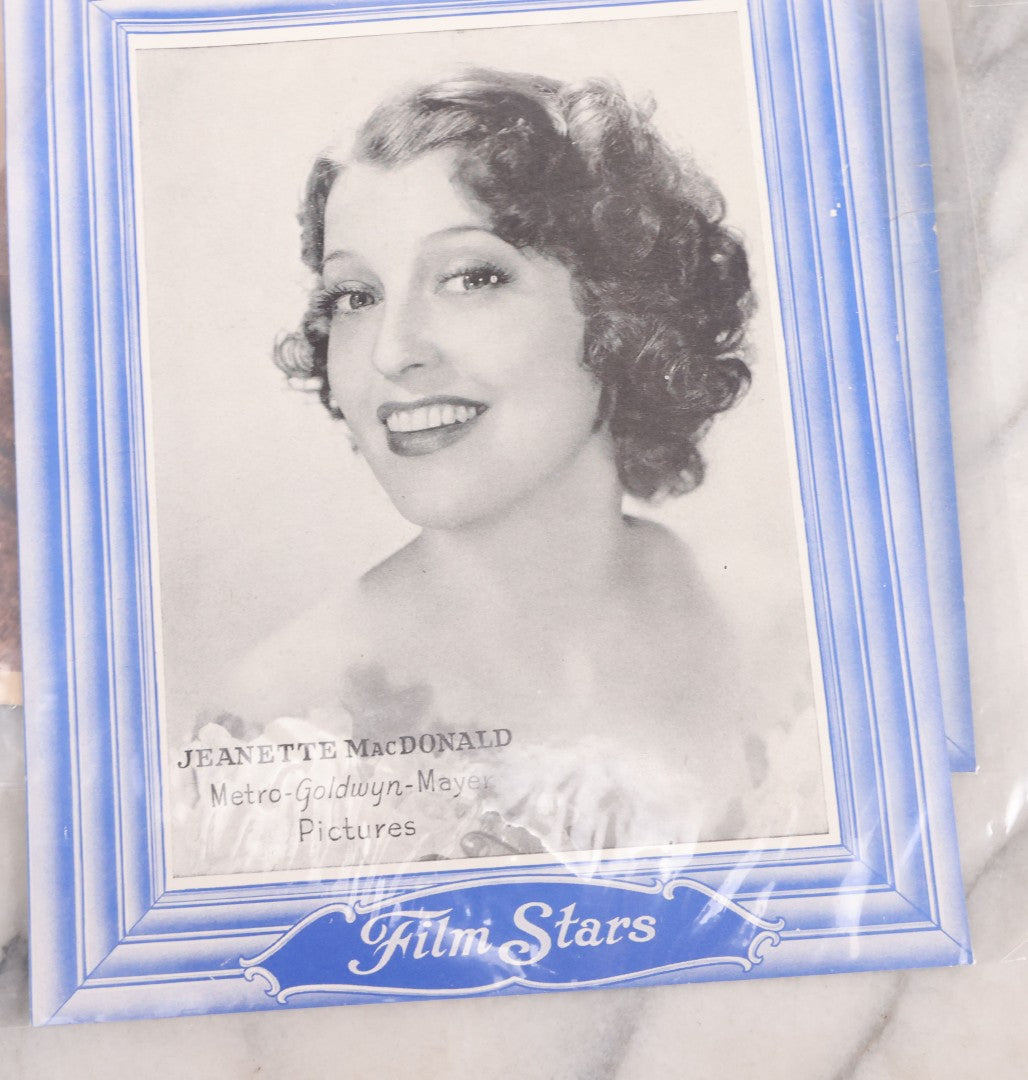 Lot 128 - Grouping Of Eight Large Format Photo Prints, Movie Stars And Metro-Goldwyn-Mayer Pictures Film Stars Series, Including Katharine Hepburn (1907-2003) Rko Radio Star, Shirley Temple (1928-2014), And James Stewart (1908-1997)