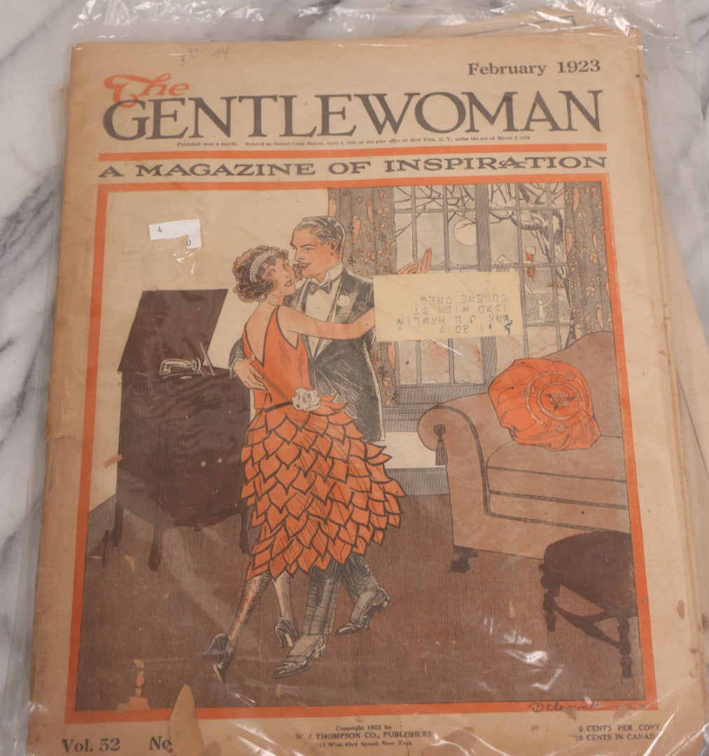 Lot 139 - Grouping Of Four Antique Illustrated Newspaper Journals, Including Hearth And Home (Christmas Issue December 1929 And August 1931), The Gentlewoman (February 1923), The Household Journal And Floral Life (October 1912)