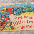 Lot 148 - Vintage "The Happy Little Train Game" Board Game By Milton Bradley Company, Copyright 1957, With Board And Game Pieces