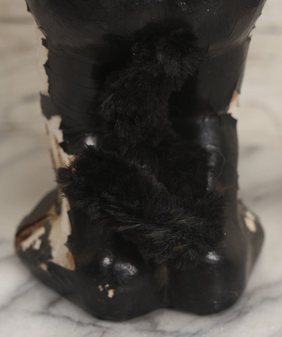 Lot 006 - Antique Felix The Cat Composition Figure With Jointed Arms, Copyright 1924 By Pat Sullivan 