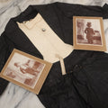 Lot 009 - Antique Hand Made Child's Tuxedo Made For Earle Everett Pinkham, Senior, By His Mother, Along With Two Photographs Showing The Front And Back Of Earle In Tux, With Provenance On Verso, Circa 1895