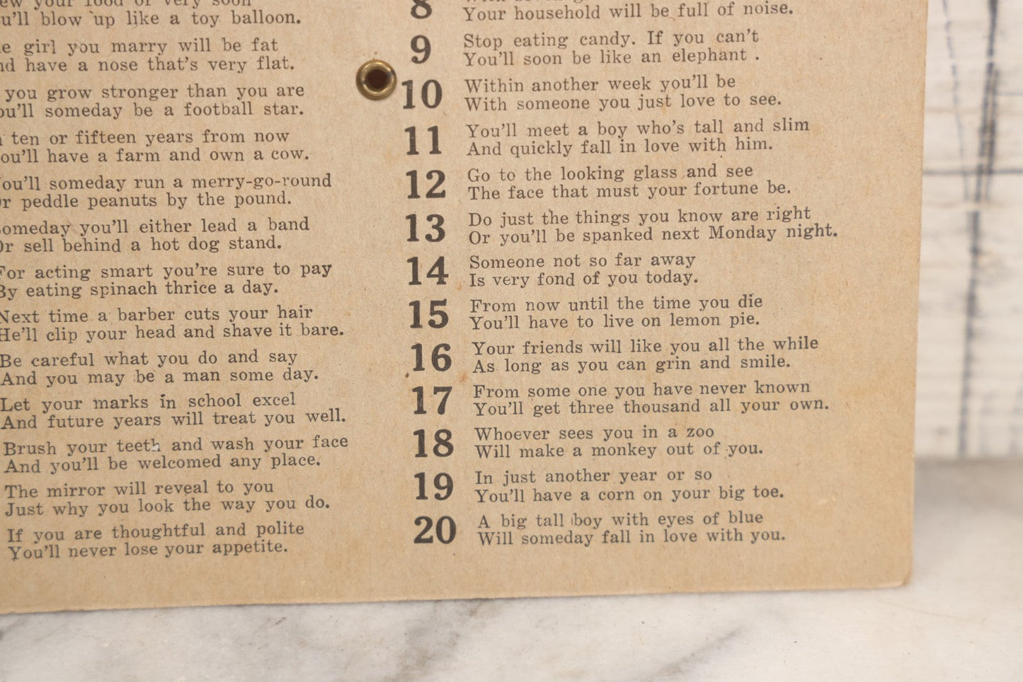 Lot 021 - Vintage Whirl-O Halloween Fortune And Stunt Game With Spinner, Laughing Cat And Pumpkin Motifs, "Whirl-O Fortunes" By Sandra Pearl, Manufactured By The Beistle Company, Made In U.S.A., Circa 1940s 