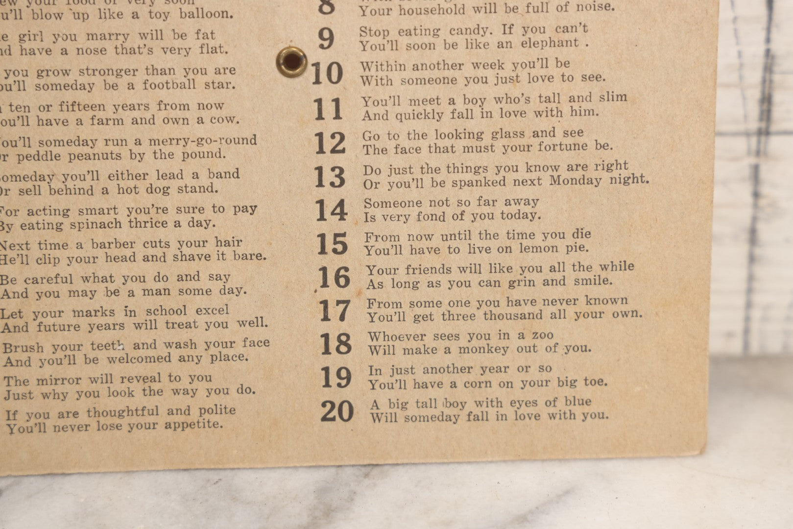 Lot 021 - Vintage Whirl-O Halloween Fortune And Stunt Game With Spinner, Laughing Cat And Pumpkin Motifs, "Whirl-O Fortunes" By Sandra Pearl, Manufactured By The Beistle Company, Made In U.S.A., Circa 1940s 