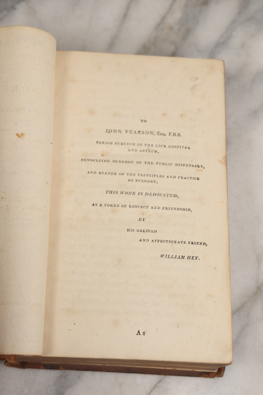 Lot 025 - "Practical Observations In Surgery, Illustrated By Cases" Early Antique Medical Surgery  Book By William Hey, Second Edition, Illustrated With Plates, T. Cadell And W. Davies, Publishers, London, 1810