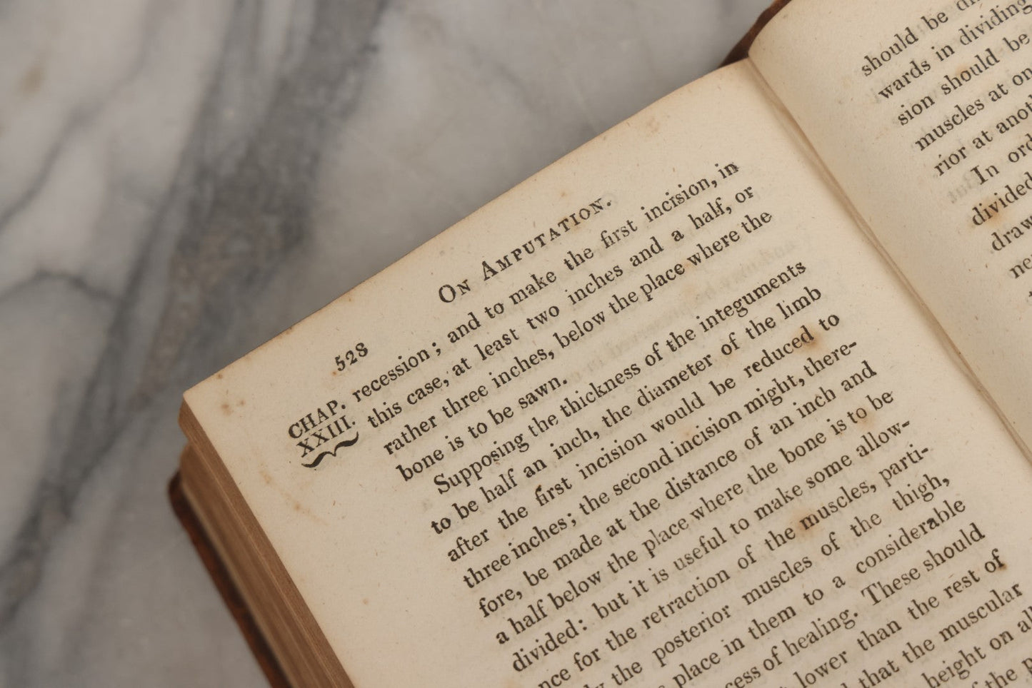 Lot 025 - "Practical Observations In Surgery, Illustrated By Cases" Early Antique Medical Surgery  Book By William Hey, Second Edition, Illustrated With Plates, T. Cadell And W. Davies, Publishers, London, 1810