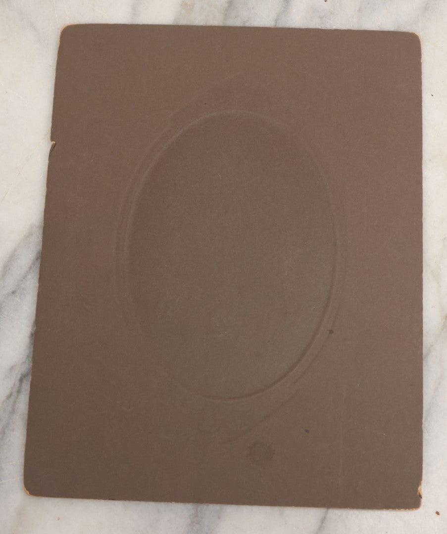 Lot 027 - Pair Of Antique Boarded Photographs Of Dr. Julius Benson Evans In Life And Death, Including Occupational Photo Of Doctor With Bag, And Post Mortem Photo Of Deceased Doctor Lying At Rest