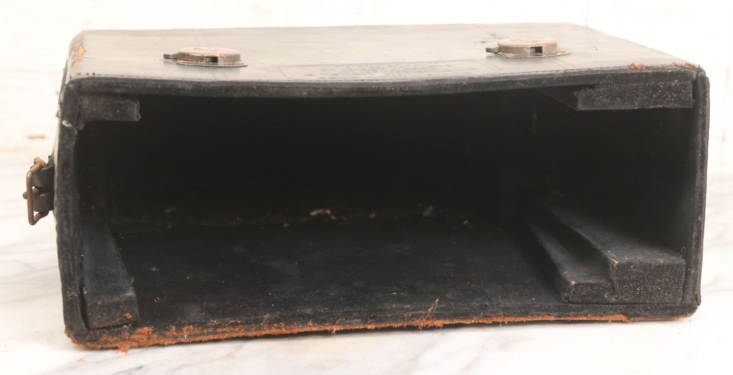 Lot 028 - Antique 16Mm Motion Picture Film Camera, Cine Kodak Model B, Manufactured By Eastman Kodak Co., Rochester, New York, With Original Custom Monogrammed Combination Case