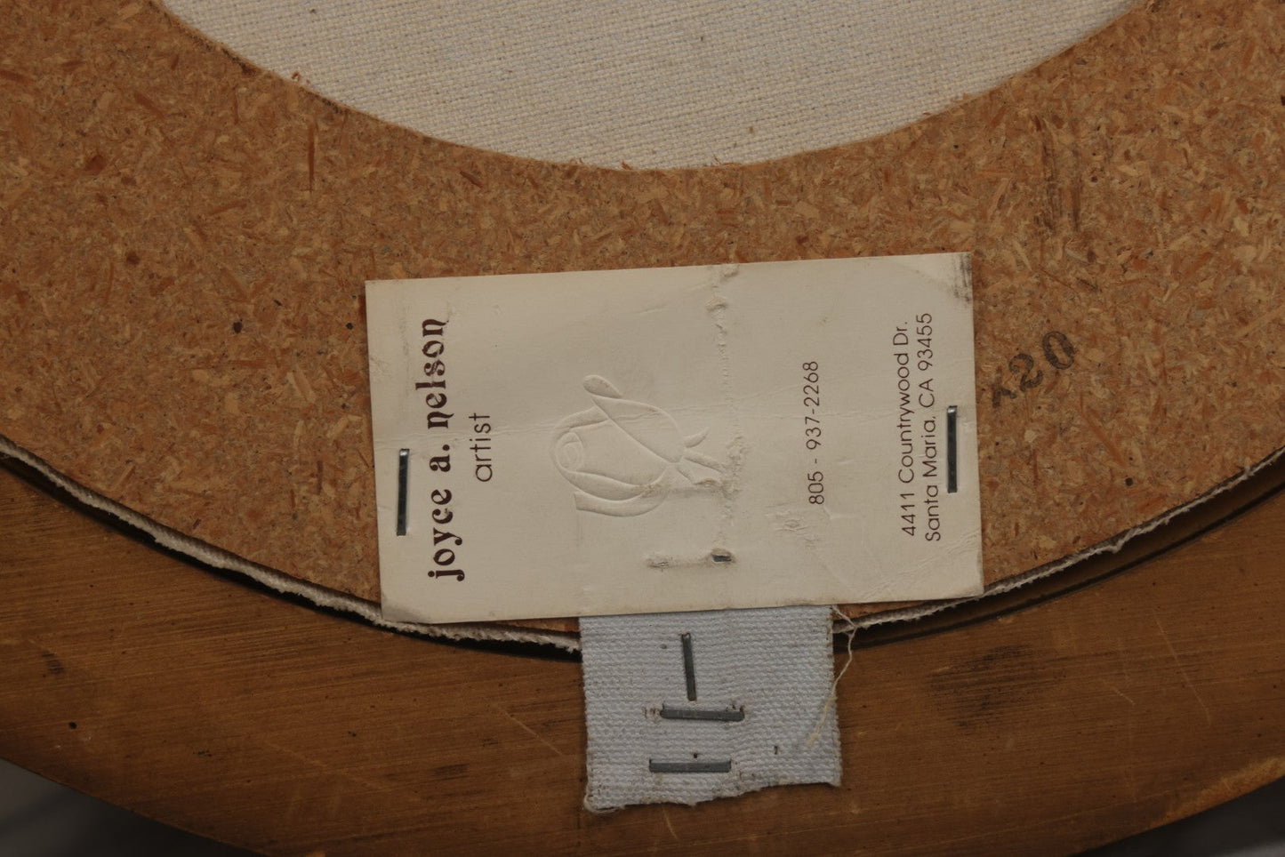 Lot 032 - Vintage Oil On Canvas Painting Or Deep Red Roses, Titled "Her Majesty," Joyce Nelson No. 818, Artist Signed, With Provenance On Verso, June 1981