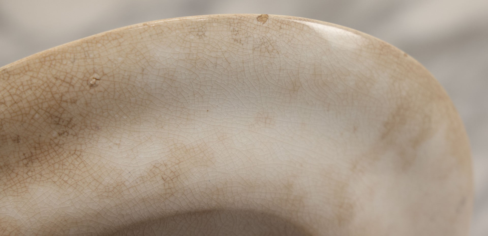 Lot 034 - Antique Hand Painted Dinner Platter With Bluebirds Motif, K.T. & K. China Hallmark, Knowles, Taylor, And Knowles