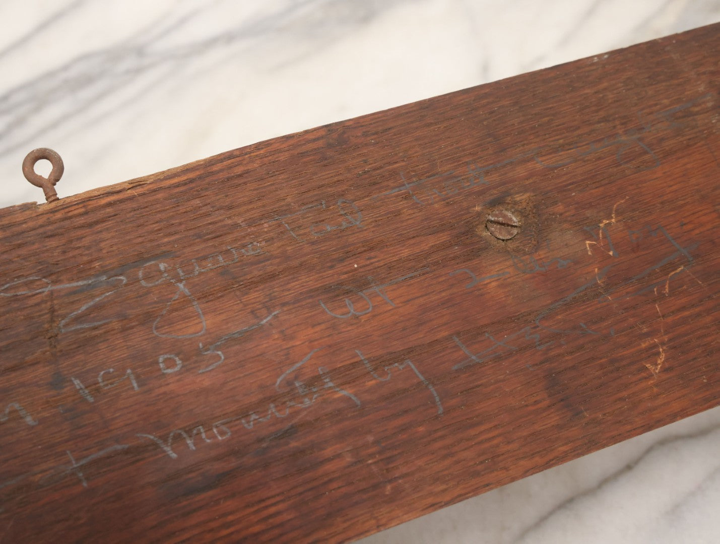 Lot 036 - Antique Fish Trout Full Taxidermy Mount On Wood Panel, Caught In Bowles Pond, Bellevue, New Hampshire, 1901, Note Poor Condition