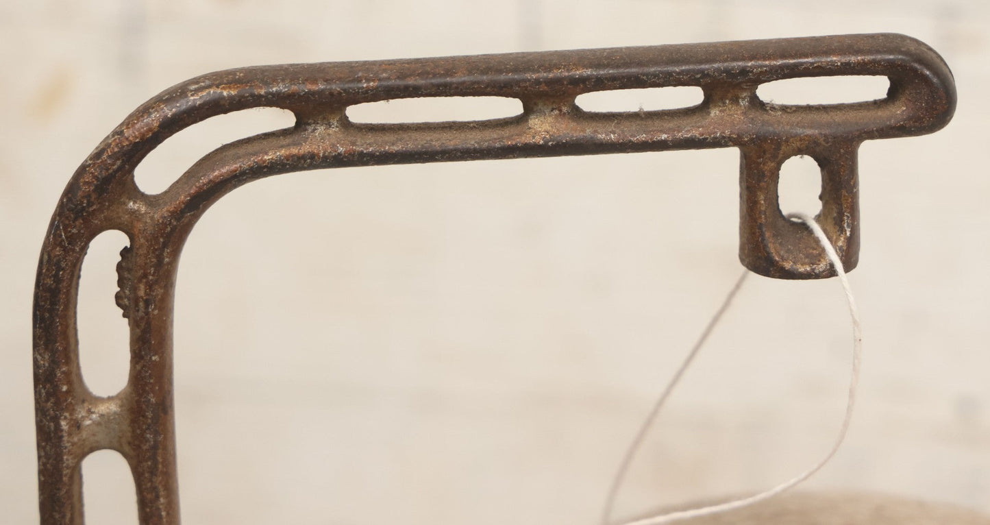 Lot 065 - Antique Country Store Cast Iron String Holder Dispense With String, Patented August 25, 1914