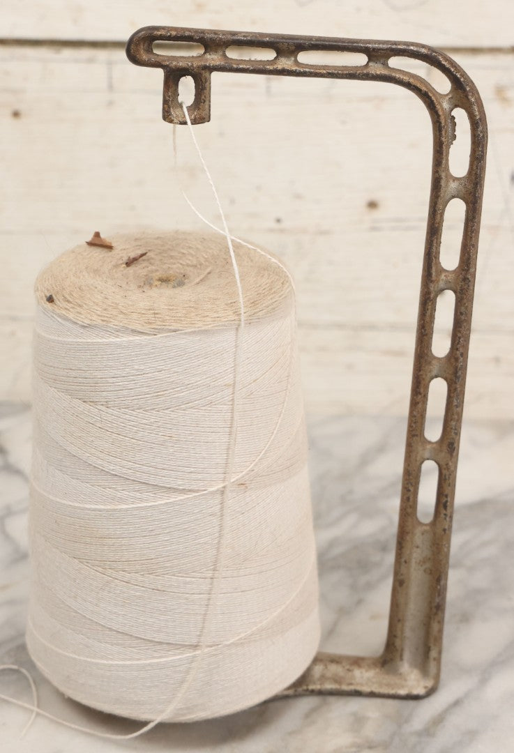 Lot 065 - Antique Country Store Cast Iron String Holder Dispense With String, Patented August 25, 1914