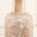 Lot 081 - Vintage Folk Art Whimsy Wood Structure In Bottle, Note Poor Condition, 7" H