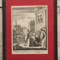 Lot 092 - Early Antique Engraving Depicting The Execution By Beheading Of Thomas Wentworth, First Earl Of Strafford, Circa 17th Century, In Frame, 8-1/2" x 10-1/2"