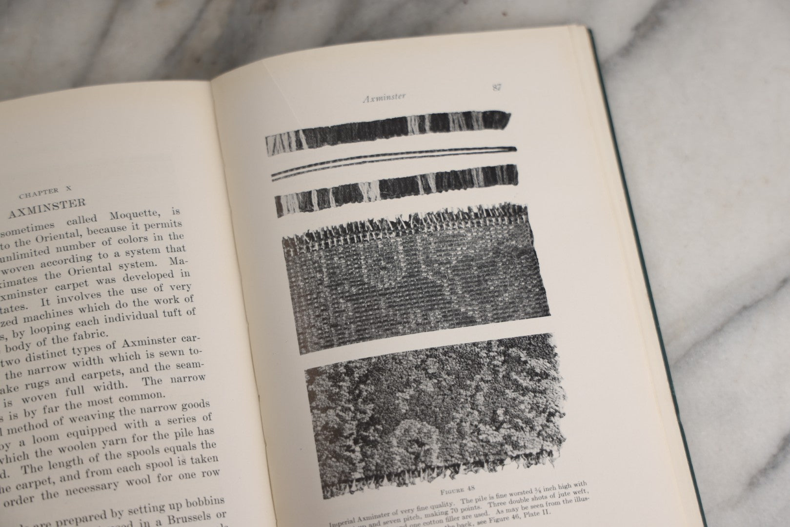 Lot 176 - "Carpets And Rugs: How They Are Made, How To Select Them, How To Care For Them" Vintage Home Furnishing Book By Otis Allen Kenyon, Illustrated With Weaving Process Diagrams, The Hoover Company, Publishers, North Canton, Ohio, 1923