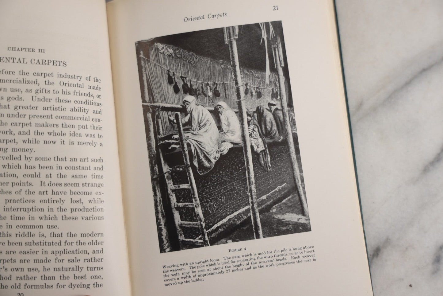 Lot 176 - "Carpets And Rugs: How They Are Made, How To Select Them, How To Care For Them" Vintage Home Furnishing Book By Otis Allen Kenyon, Illustrated With Weaving Process Diagrams, The Hoover Company, Publishers, North Canton, Ohio, 1923