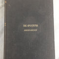 Lot 184 - "The Apocrypha" Antique Religious Text Translated Out Of The Greek And Latin Tongues, With Black Cover, Red Fore-Edge, Thomas Nelson & Sons, Publishers, New York, 1894
