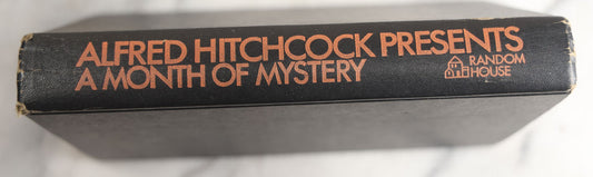 Lot 187 - "Alfred Hitchcock Presents: A Month Of Mystery," Vintage Book Published By Random House, New York, 1960s